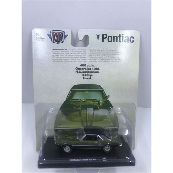 1968 Pontiac Firebird 400 H.O. by M2 Machines 1:64 scale - Picture 1 of 16